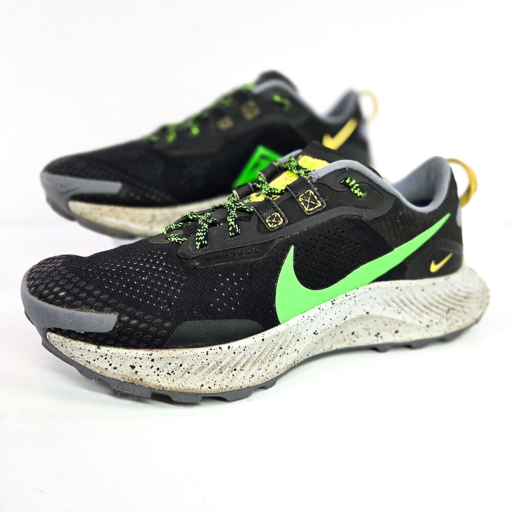 Nike Pegasus Trail 3 Black Green DA8697-004 Men’s 7 / Women’s 8.5